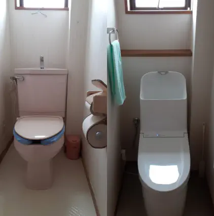 S様邸 トイレ交換工事